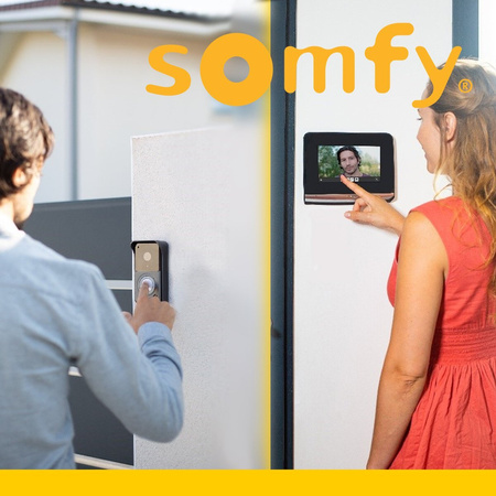 Somfy Videosprechanlage V500 iO PREMIUM Türsprechanlagen mit AC adapter PRO