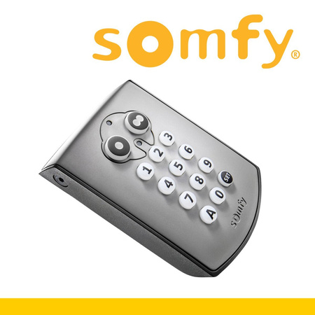 OUTLET SOMFY Funk codetaster RTS 433.42 MHz DigiPad 2-kanal Bedientasten IP 54 