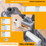 Pallmann PALL-X 98 GOLD matt 4,95 L Parkettlack