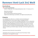 Remmers Venti-Lack 3in1 weiß (RAL 9016) 5 Liter
