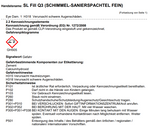 REMMERS Schimmel-Sanierspachtel Fein SL Fill Q3 Bodenschutz 20 KG Altweiß 