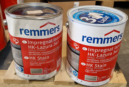 OUTLET Remmers HK-Lasur 5L Holzlasur Holzschutz lösemittelbasierte Dekorative
