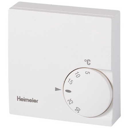 Heimeier Raumthermostat 230 V weiß Temperatur Regler Steuerung 1936-00.500