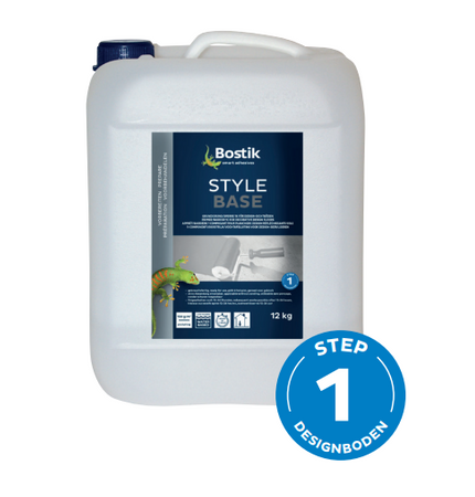 BOSTIK Style Base 1K Grundierung Abdichtung für Design-Sichtspachtelmassen 12 KG