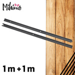 Robust Schiebetürsystem Schiebetürbeschlag Laufschiene Holz Barn Door Hufeisen