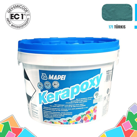 MAPEI Kerapoxy Epoxy Grout Turkis Nr 171 2 kg