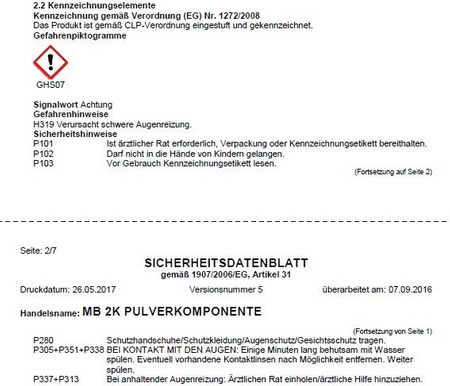 Remmers MB 2K Multi Baudicht Dickbeschichtung Bitumenabdichtung Abdichtung 25 kg