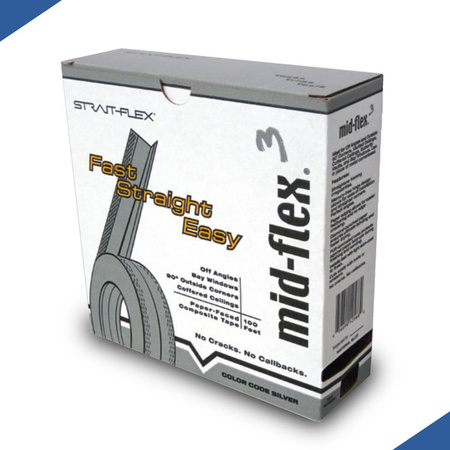 STRAIT-FLEX MID-FLEX MF250 Eckschutzschiene 63mm x 30m für Innenecken/Außenecken