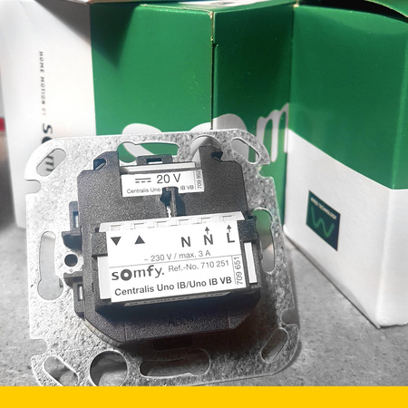 Somfy Centralis Uno IB / IB VB Steuerung Jalousien Raffstores Rollläden Markisen