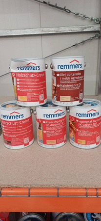 OUTLET Remmers Holzschutz-Creme 2,5 L Holz Lasur für Außen - Nussbaum
