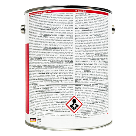 Outlet Remmers HK Lasur 2,5 L Weiß – 3in1 Holzschutzmittel