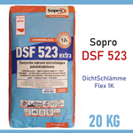 SOPRO DSF 523 DichtSchlämmeFlex 1K  Dichtungsschlämme Abdichtung 20 KG