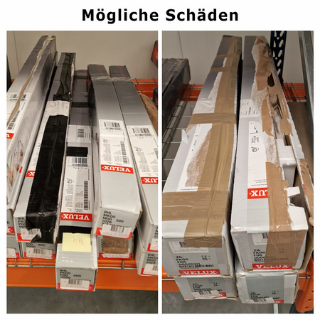 OUTLET VELUX RHL1009050 Sichtschutzrollo 55x98 Rollo mit Haltekrallen Dunkelblau