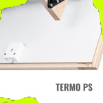 OUTLET Bodentreppe OMAN TERMO PS 120 x 55 Dichtung und 26 mm dicker Lukendeckel