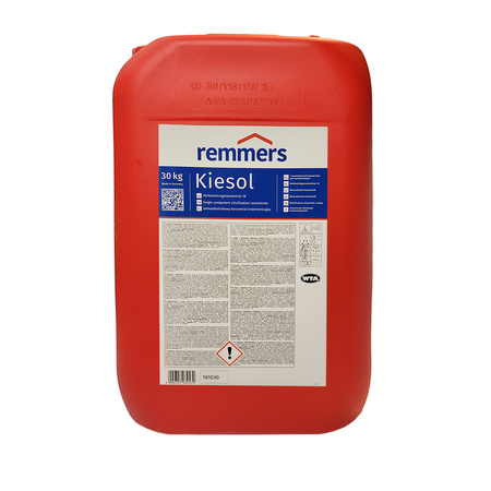 Set REMMERS KIESOL 30 KG Verkieselung Abdichtung + 9 Dosierkartuschen 