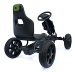Tret-Gokart Scout khaki – für Kinder 5–12 J., EVA-Räder, Handbremse