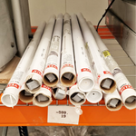 OUTLET VERDUNKELUNGSROLLOS Velux DKL SK08 0705SWL 114x140 cm Grau  mit weissen  Führungen 
