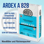 OUTLET ARDEX A 828  Wandspachtel Wand-Füller Spachtelmasse 25 KG 