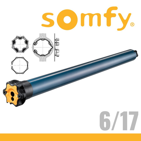 Somfy Oximo Torantrieb 50 io 6/17 Rollladen Laufwerk - Mitnehmer E-SW 60