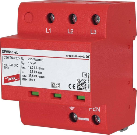 OUTLET DEHNshield TNC 255 941300 DEHN Schutzlösungen Überspannungsbegrenzer 