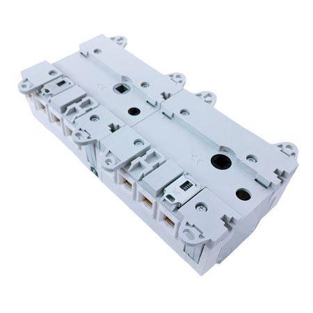 Hager HI406R Lastumschalter 4P 125A Aufbau auf DIN Schiene oder Montageplatte