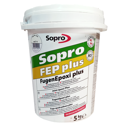 SOPRO FUGENEPOXI PLUS FEP Epoxi Epoxidharz Fugenmörtel 5 KG Weiß