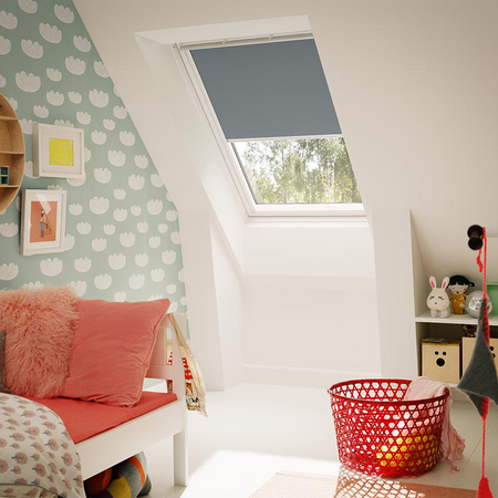 VELUX DKL S08 1085S Hellbeige Verdunkelungsrollo für Dachfenster114x140 cm
