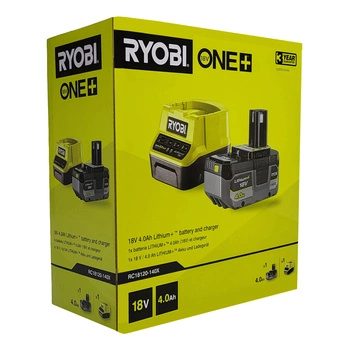 Ryobi RC18120-140X  18 V ONE+™ Akku-Set 4,0 Ah + Ladegerät