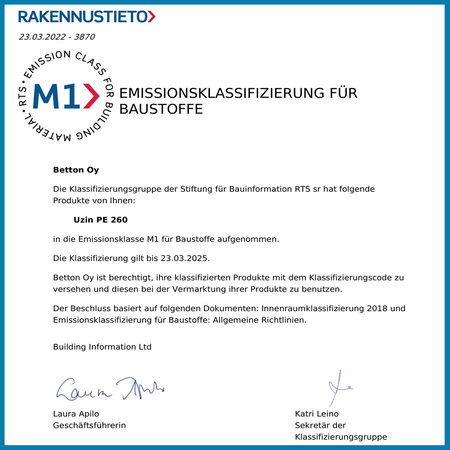 UZIN PE 260 Multigrundierung Dispersionsgrundierung für Alt-Untergründe 5 Kg