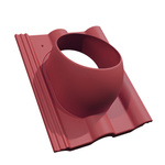 Bandloo VENTOS X – PLUS R Kastanie 150 mm – Dachentlüfter für Betonziegel