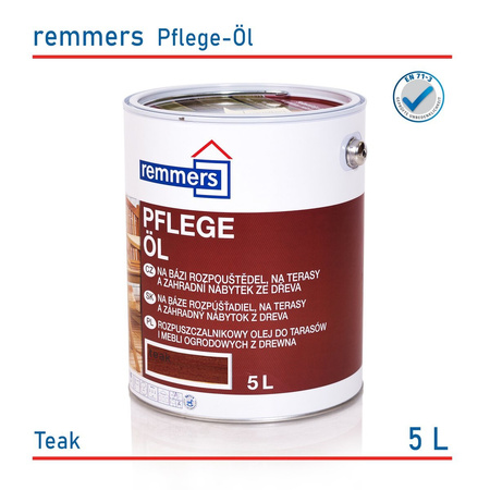 Remmers Pflege Öl 5 L Holzöl Terrassenöl Gartenmöbelöl - Teak