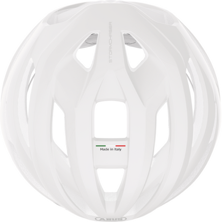 ABUS StormChaser ACE pure white (L) leichter Rennradhelm mit Belüftung