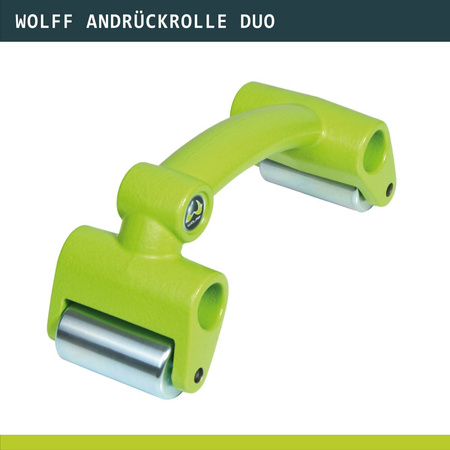 WOLFF Andrückroller Duo zur Nahtanreibung von Bodenbelag u. Teppichboden