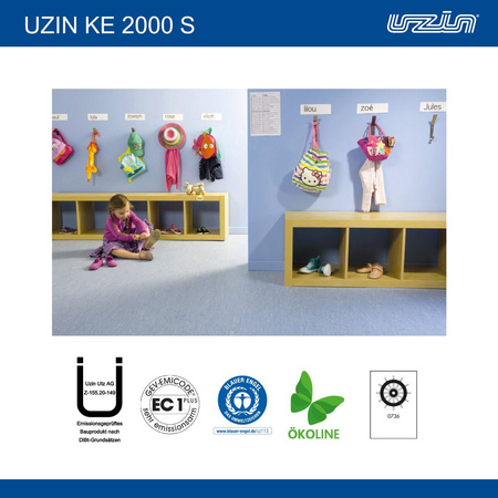 UZIN KE 2000 S Universal Nass Haftklebstoff KLEBER für Vinyl PVC 2 kg 6 kg 14 kg