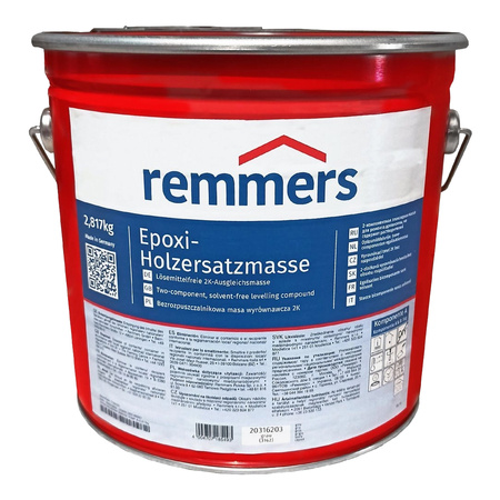 Remmers EPOXI-HOLZERSATZMASSE 3kg 2-Komponenten-Nivelliermasse