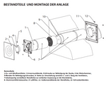 AWENTA Kompakter Rekuperator HRV100P inklusive Fernbedienung