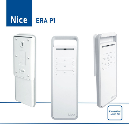 NICE ERA P1 Einkanalige Fernsteuerung Reichweite 30 m Erreichen 433,92Mhz - FLOR
