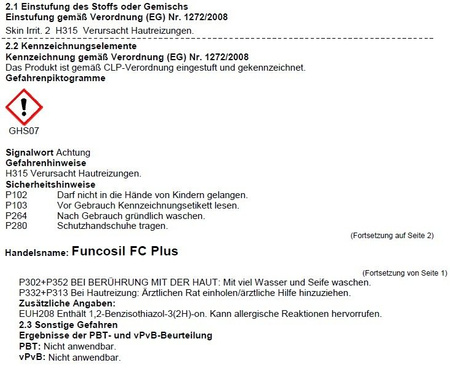 Remmers Funcosil FC PLUS 12,5 L Imprägnierung auf Silan Cremeform