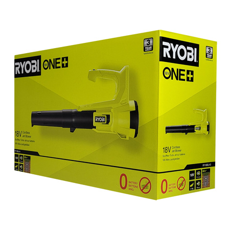 Ryobi RY18BLA-0 -Akku-Laubbläser 18 V ONE+ (ohne Akku), leicht & leistungsstark