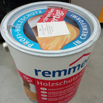 OUTLET Remmers Holzschutz-Creme 5 L Holz Lasur für Außen - Silbergrau