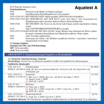 BWT AQUATEST Test zur Bestimmung der Wasserhärte Prüfset Härteprüf Set