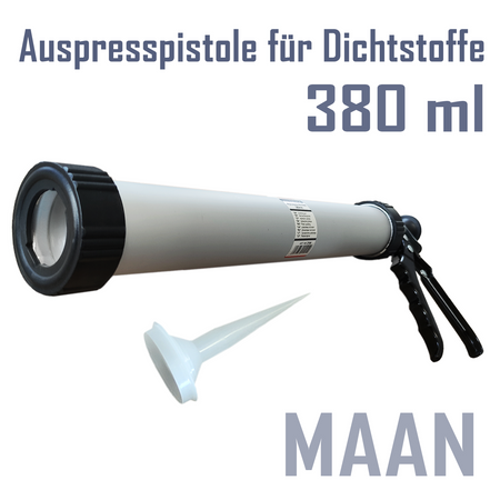 MAAN Kartuschenpresse 380 ml Kartuschenpistole Silikonpresse Silikonspritze