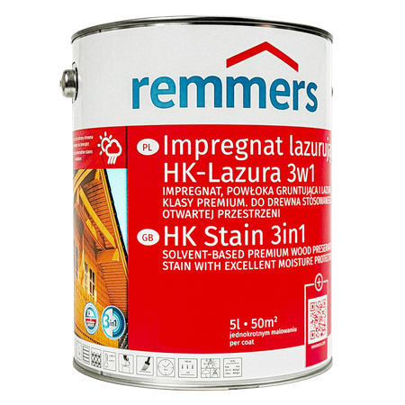 Remmers HK Lasur 5 L Nussbaum – 3in1 Holzschutzmittel