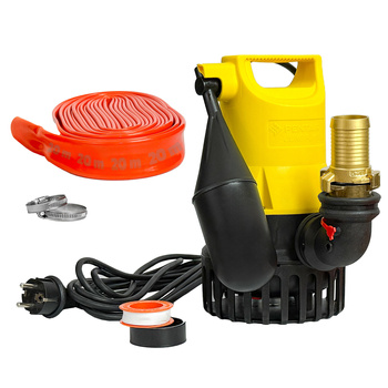 BANDLOO JP09387 – Jung U5KS Set + 20 m Schlauch + DN 32 Anschluss + Zubehör