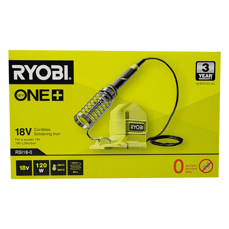 Ryobi RCI18-0 Akku-Lötkolben 18V ONE +für präzise Lötarbeiten überall einsetzbar