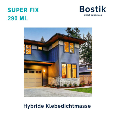 BOSTIK Seal'N'Bond Montagekleber Klebstoff Dichtmasse Kartusche 290 ML grau