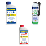 Bandloo Set Fernox F3+F1+F4 – Set zur Reinigung, zum Schutz von Heizungen