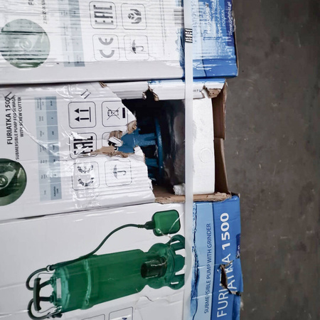 OUTLET IBO Schmutzwasserpumpe FURIATKA 1500W Fäkalienpumpe Schneidmesser