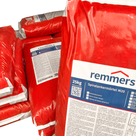 Remmers Spiralankermörtel M20 25 kg grau Fugenmörtel