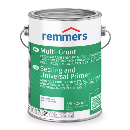 Remmers Multi-Grunt 2,5 l Grundierung für dauerhaften Schutz von Metall